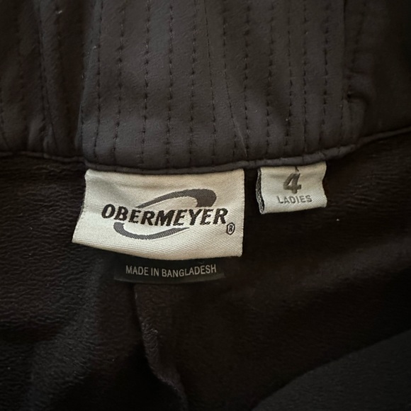 Obermeyer Womens Size 4 Charcoal Ski Pants - Picture 3 of 3